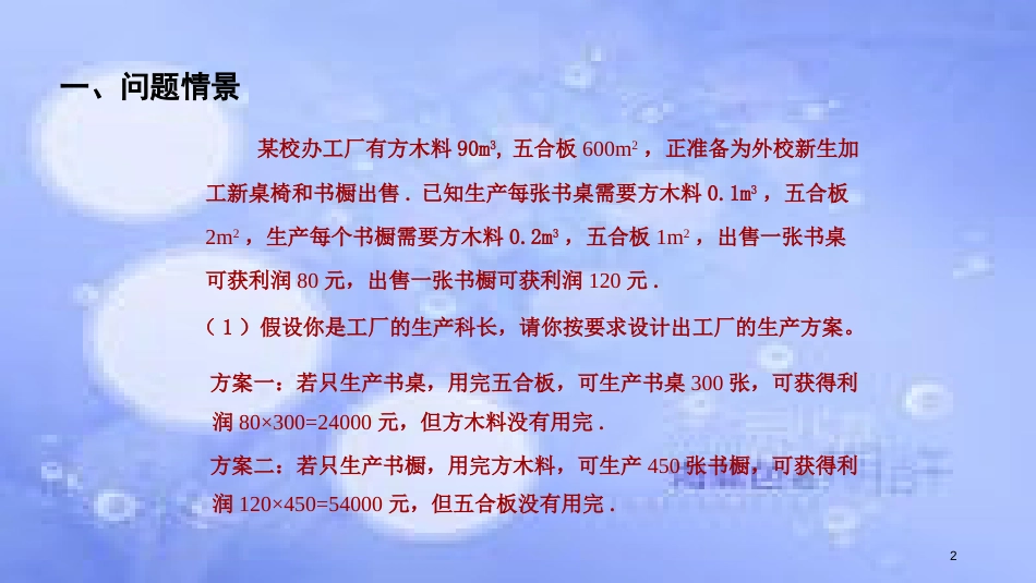 高中数学 第3章 不等式 3.3 二元一次不等式（组）与简单的线性规划问题 3.3.3 简单的线性规划问题（2）课件 苏教版必修5_第2页