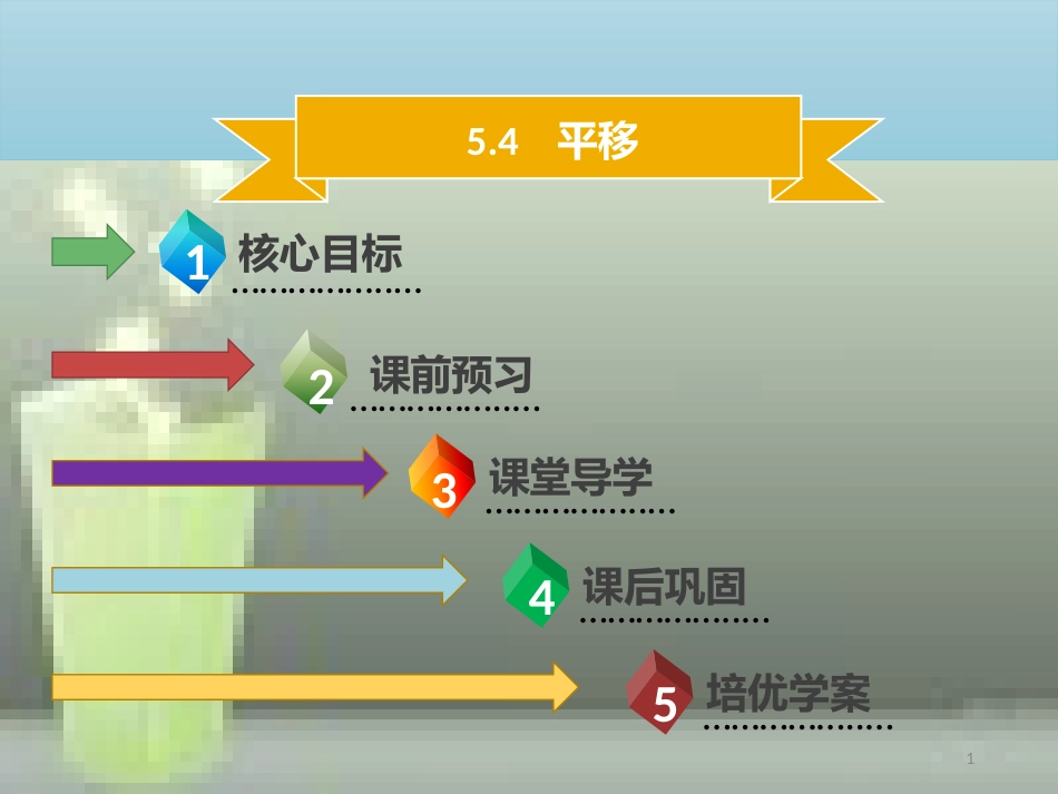 【名师导学】七年级数学下册 第五章 相交线与平行线 5.3.2 平移优质课件 （新版）新人教版_第1页