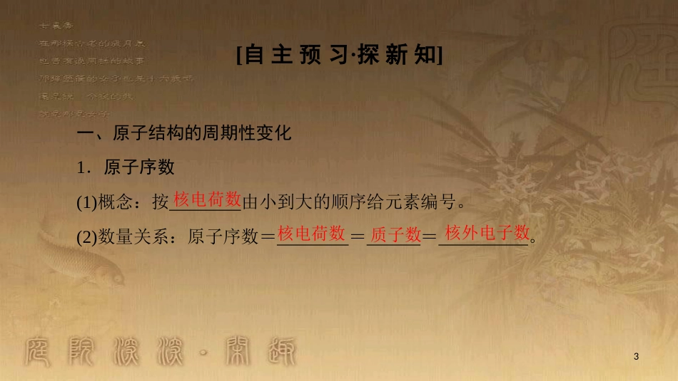 高中化学 专题1 微观结构与物质的多样性 第1单元 核外电子排布与周期律 第2课时 元素周期律优质课件 苏教版必修2_第3页