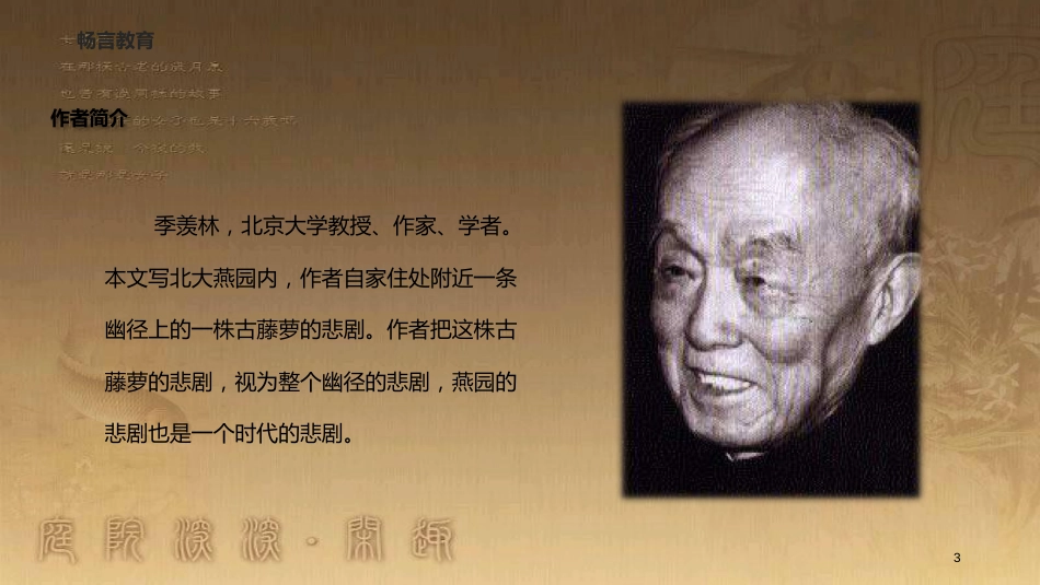 八年级语文上册 第五单元 21《幽径悲剧》教学优质课件 苏教版_第3页