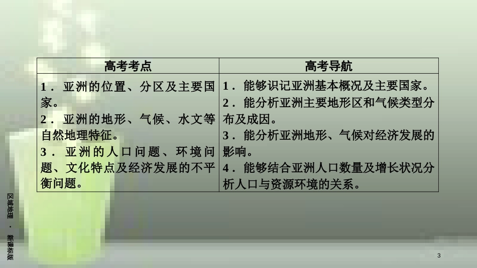 （全国通用版）高考地理一轮复习 区域地理 第3单元 世界地理分区和主要国家 第1课时优质课件 新人教版_第3页