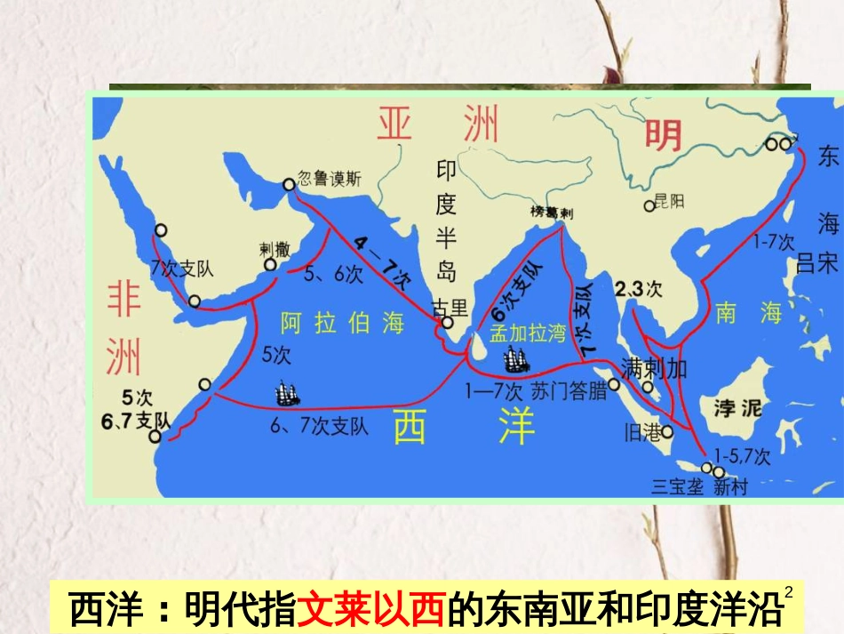 七年级历史下册 第三单元 第15课 明朝的对外关系课件 新人教版[共19页]_第2页