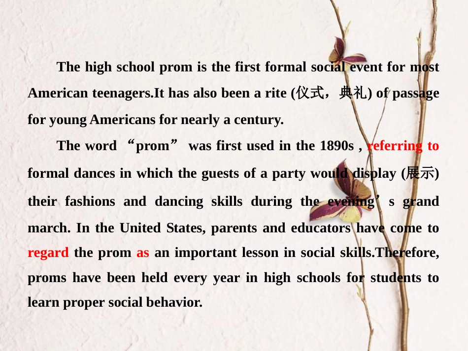 高中英语 Module 2 Highlights of My Senior Year Section Ⅰ Introduction &amp; Reading-Pre-reading课件 外研版选修7[共34页][共34页]_第2页
