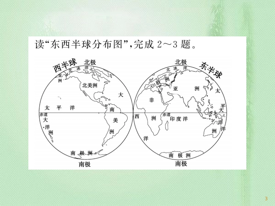 七年级地理上册 第二章 陆地和海洋章末复习过关检测习题优质课件 （新版）新人教版_第3页