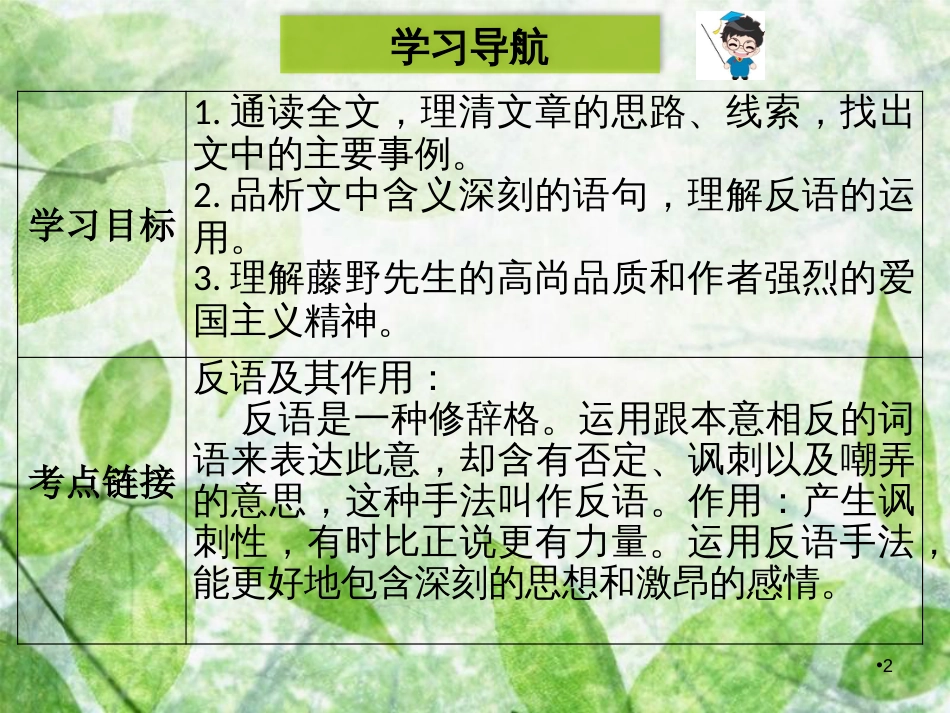 八年级语文上册 第二单元 5藤野先生优质课件 新人教版_第2页