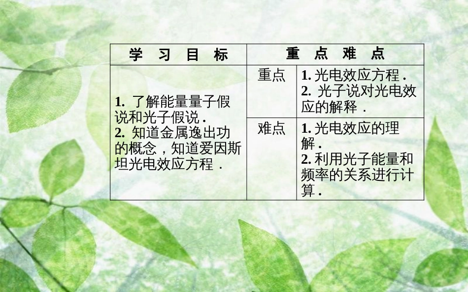 高中物理 第二章 波粒二象性 第二节 光子优质课件 粤教版选修3-5_第3页