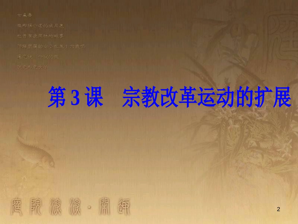 高中历史 第五单元 欧洲的宗教改革 第3课 宗教改革运动的扩展优质课件 新人教版选修1_第2页