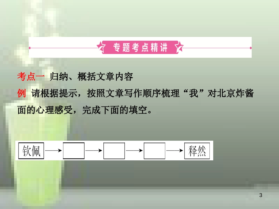 （淄博专版）2019届中考语文 专题十四 文学类文本阅读优质课件_第3页
