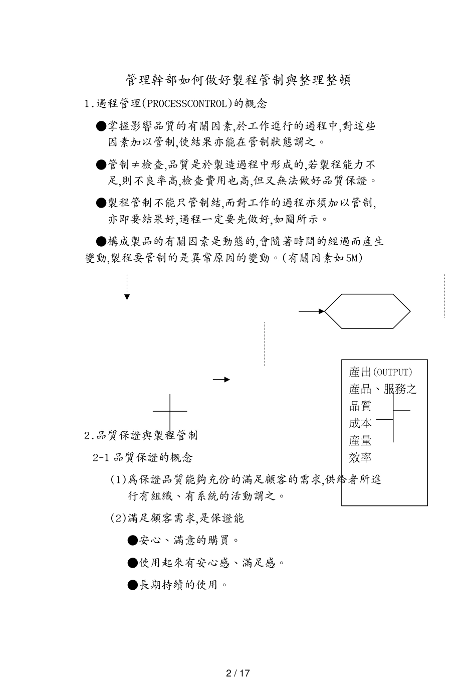 （领导管理技能）管理干部如何做好制程管制与整理整顿_第2页