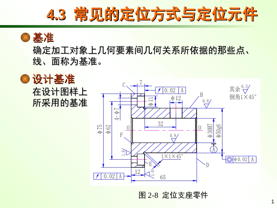 4.3常见的定位方式与定位元件_第1页