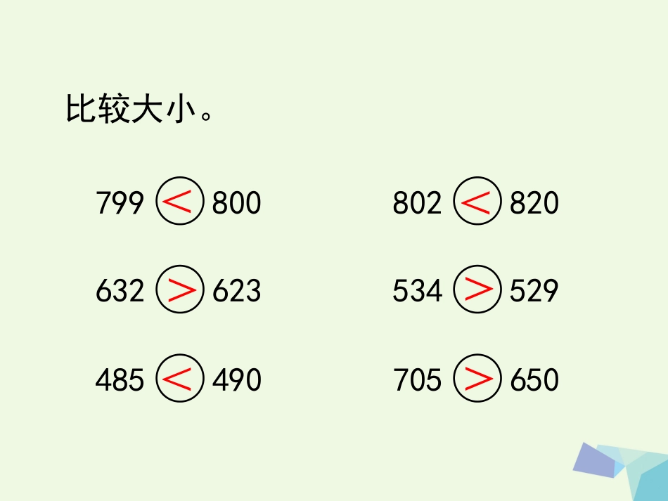 三年级数学上册 第1单元 生活中的大数（万以内数的大小比较）教学课件 冀教版_第2页