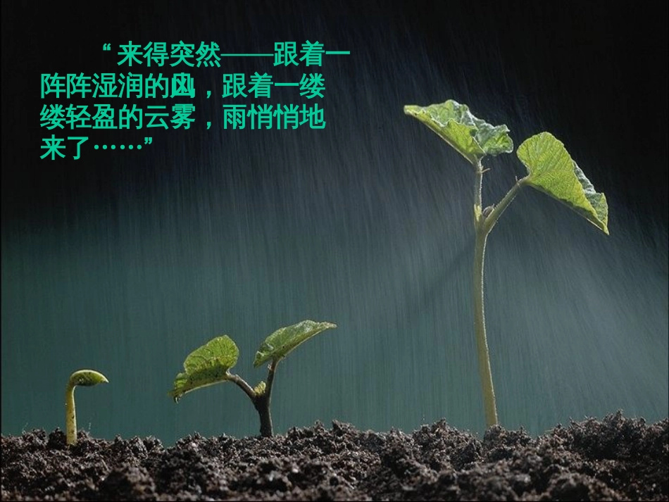 人教课标版六年级下册语文山雨课件[共7页]_第2页