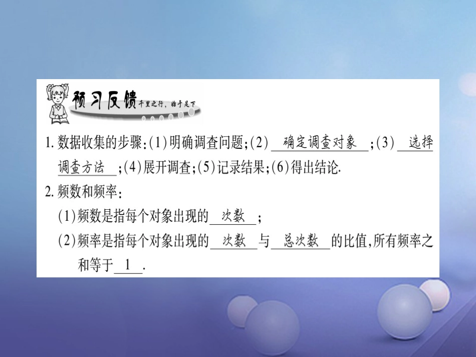 八年级数学上册 15.1 数据的收集习题课件 （新版）华东师大版_第2页