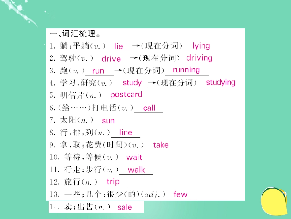 七年级英语上册 Module 9 People and places基础梳理课件 （新版）外研版_第2页