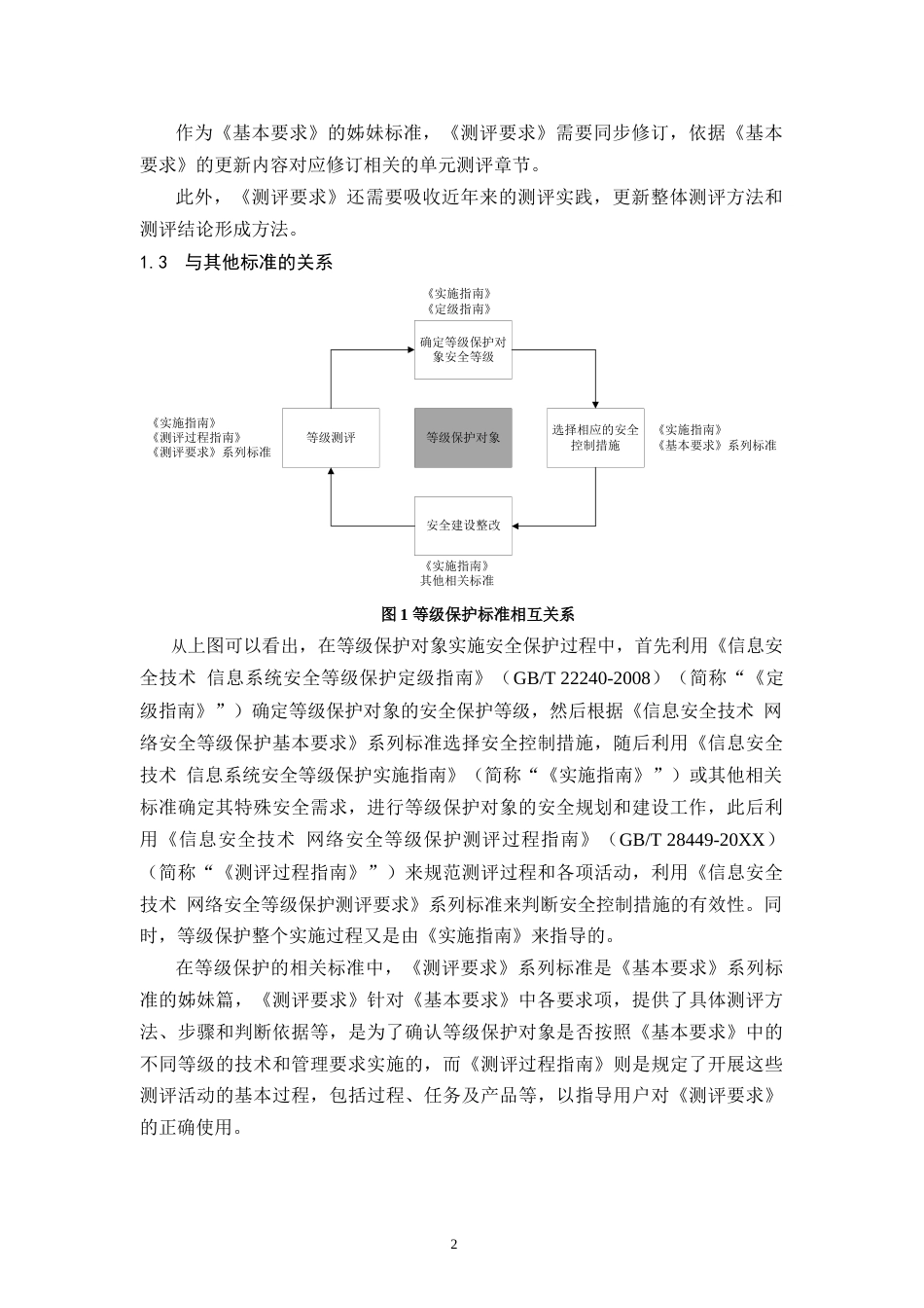 信息安全技术网络安全等级保护测评要求第1部分：安全通用要求编制说明[共9页]_第2页