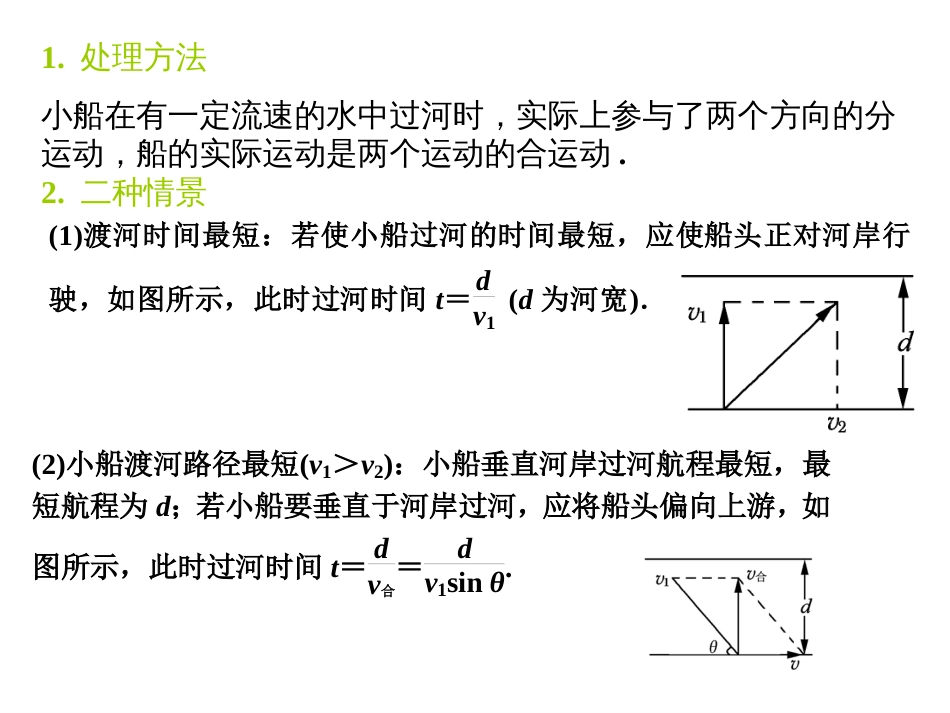 小船渡河专题_第2页