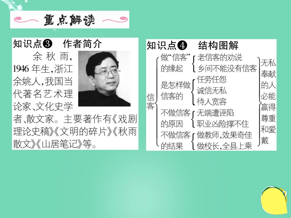 八年级语文上册 第二单元 10《信客》课件 （新版）新人教版_第3页