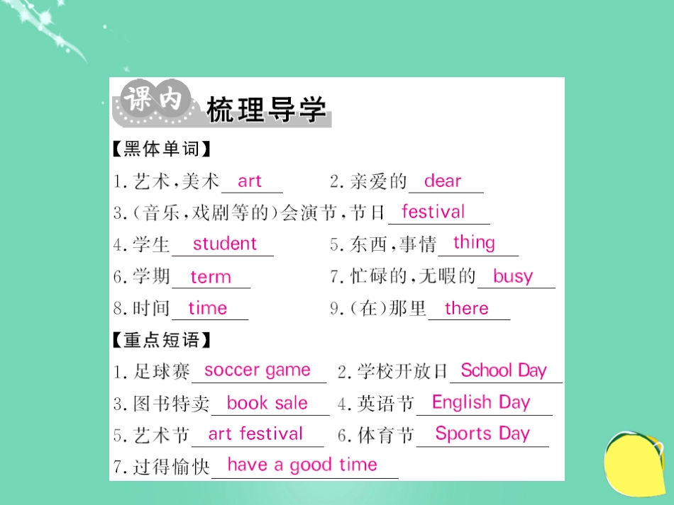 七年级英语上册 Unit 8 When is your birthday（第4课时）课件 （新版）人教新目标版_第2页