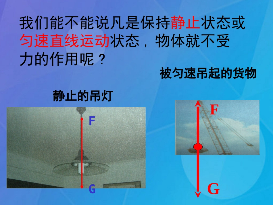 七年级科学下册 3.5《二力平衡的条件》课件1 浙教版_第2页