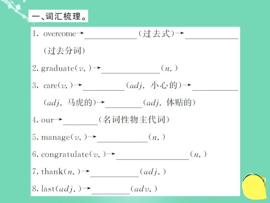 九年级英语全册 Unit 14 I remember meeting all of you in Grade 7（第6课时）课件 （新版）人教新目标版_第2页