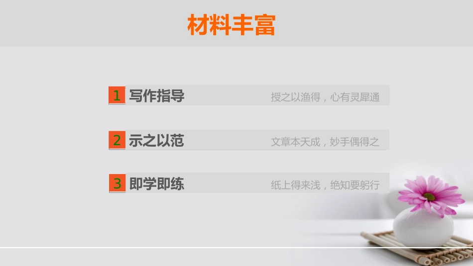届高中语文 第4单元 写作导学课件 粤教版选修《唐宋散文选读》_第2页