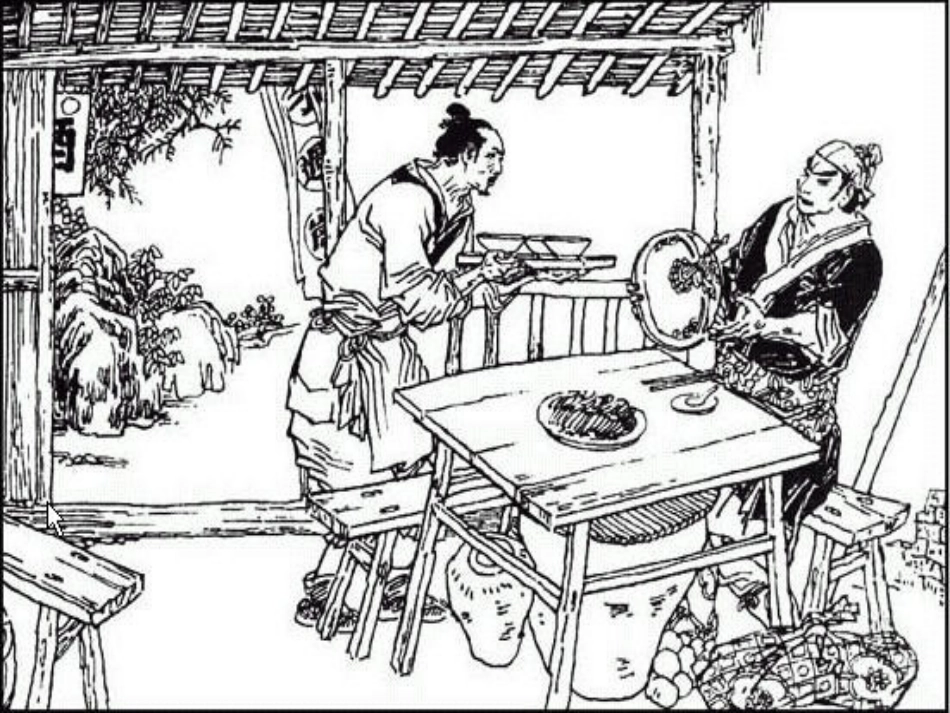 人教课标版六年级景阳冈课件_第3页