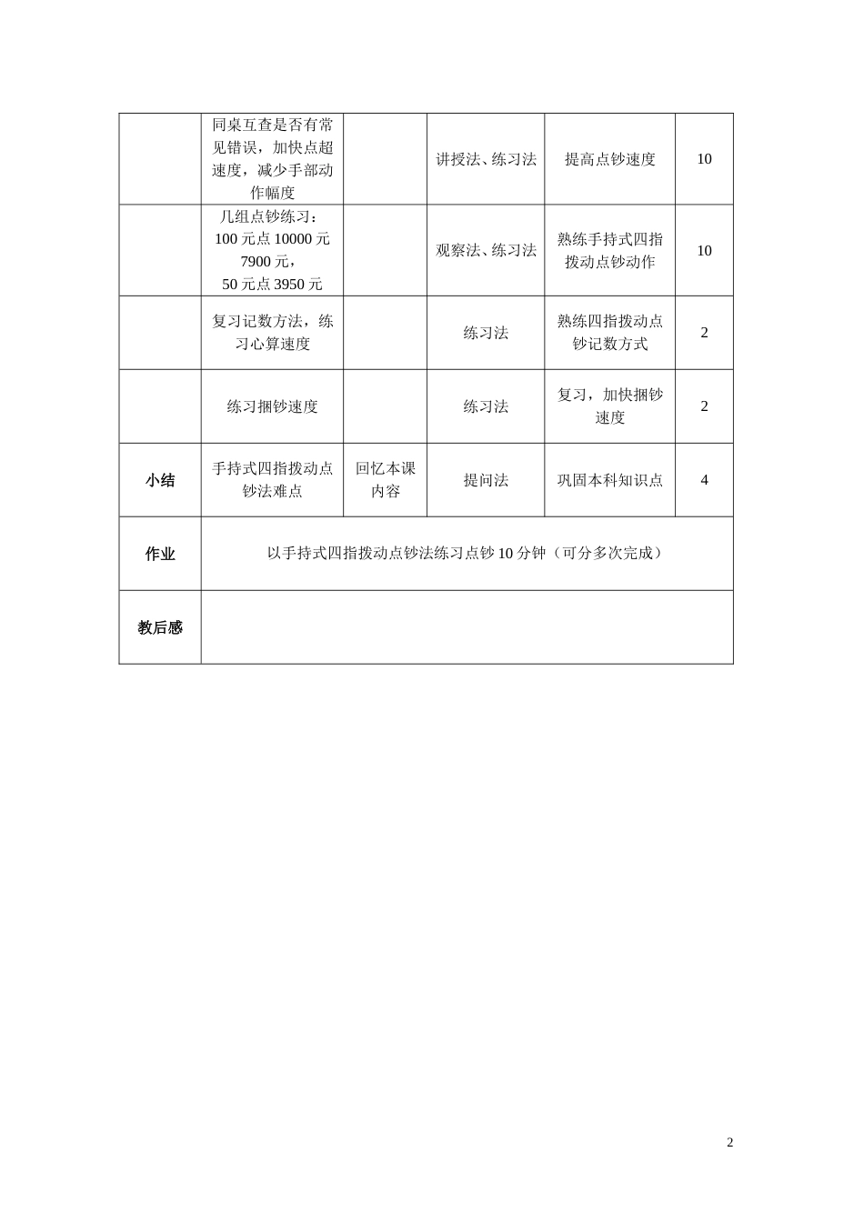 手持式四指拨动点钞法_第2页