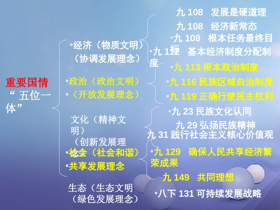 届中考政治 国情知识体系专题复习课件_第3页