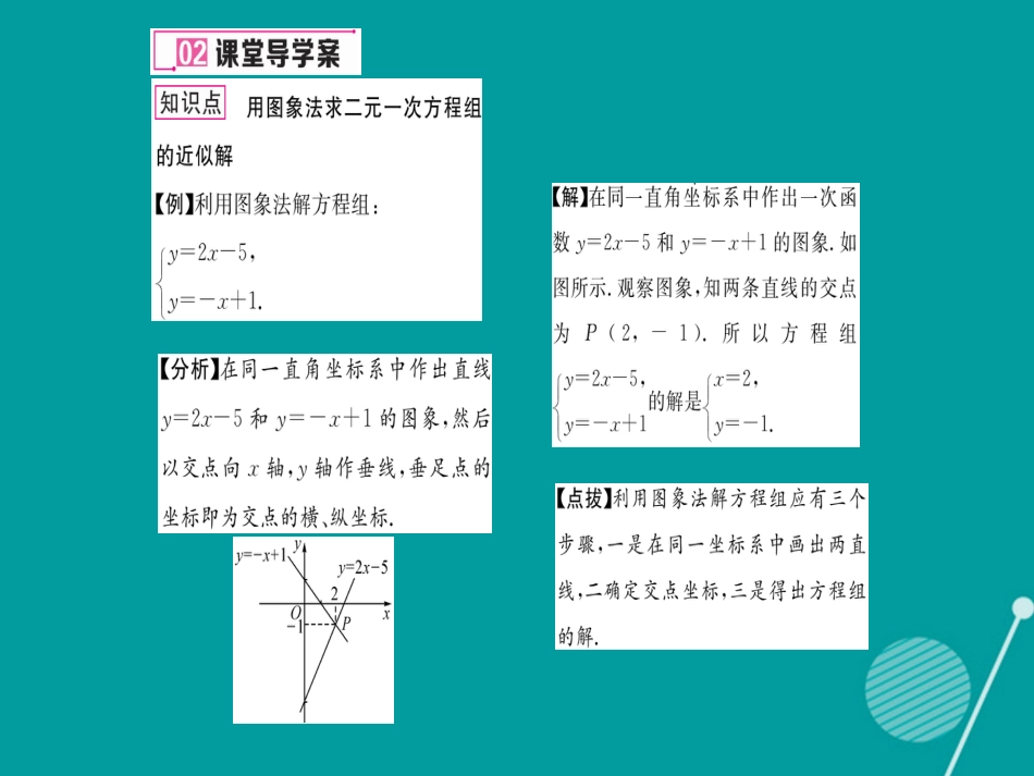 八年级数学上册 5.6 应用二元一次方程与一次函数课件 （新版）北师大版_第3页