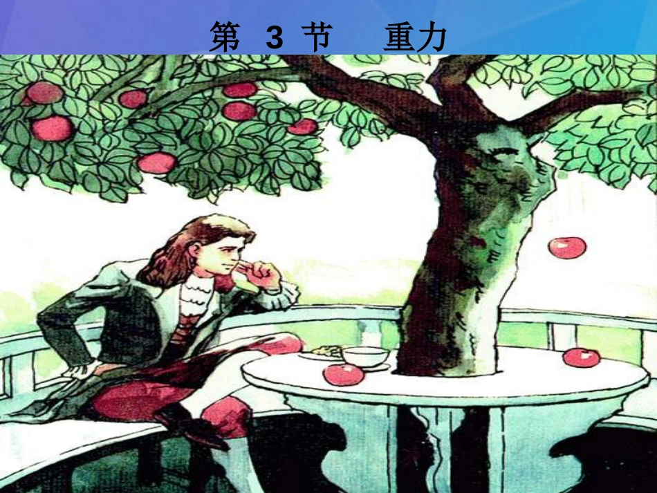 七年级科学下册 3.3《重力》课件2 浙教版_第1页