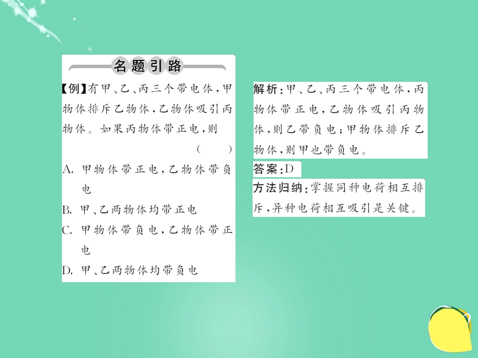 九年级物理全册 第15章 电流和电路 第1节 两种电荷课件 （新版）新人教版_第2页