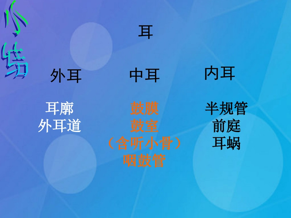 七年级科学下册 2.3《耳和听觉》课件5 浙教版_第3页