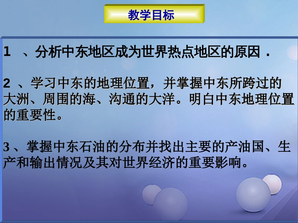 七年级地理下册 第八章 第一节 中东同步教学课件 （新版）新人教版_第2页