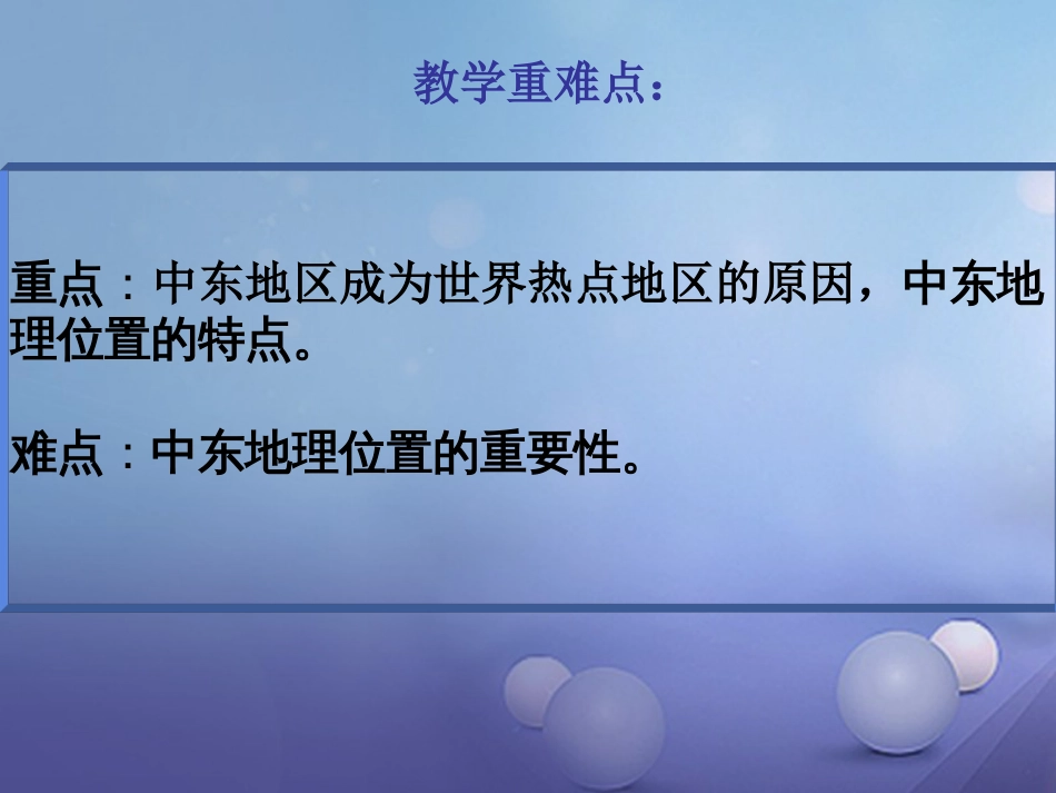 七年级地理下册 第八章 第一节 中东同步教学课件 （新版）新人教版_第3页