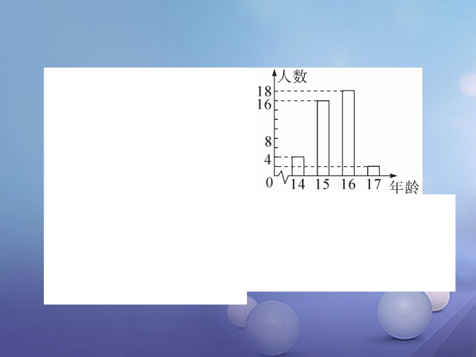 八级数学上册 6.3 从统计图分析数据的集中趋势（小册子）课件 （新版）北师大版_第3页