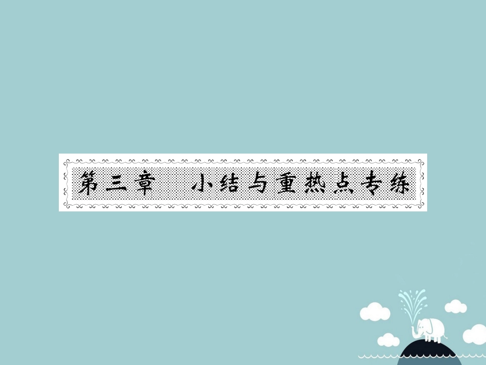 八年级数学上册 第3章 位置与坐标小结与重热点专练课件 （新版）北师大版_第1页