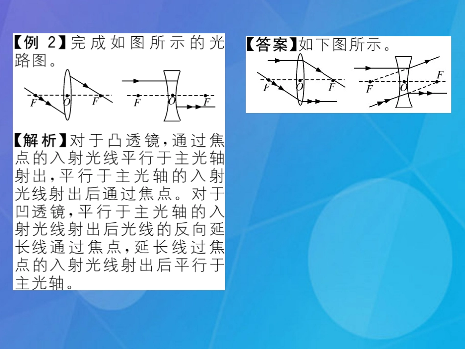 八年级物理上册 第4章 在光的世界里 第5节 科学探究 凸透镜成像 第1课时 认识透镜课件 （新版）教科版_第3页