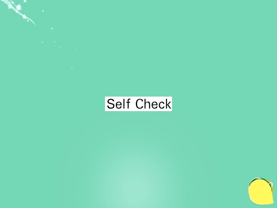 七年级英语上册 Unit 7 How much are these socks Self Check课件 （新版）人教新目标版_第1页