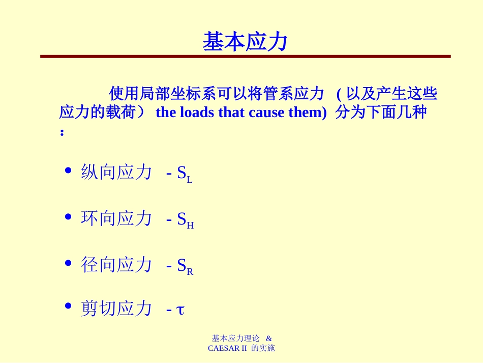 CAESARII管道应力分析理论[共52页]_第3页