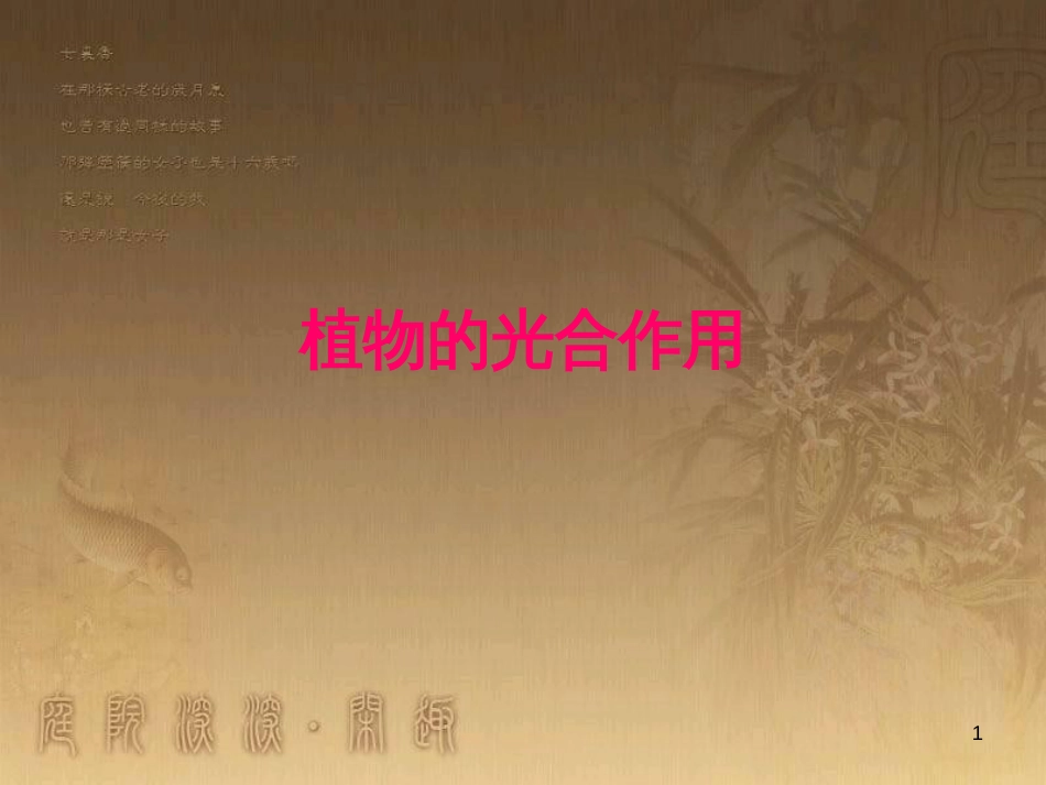 七年级生物上册 第三单元 第四章 绿色植物是有机物的生产者课件 （新版）苏科版_第1页