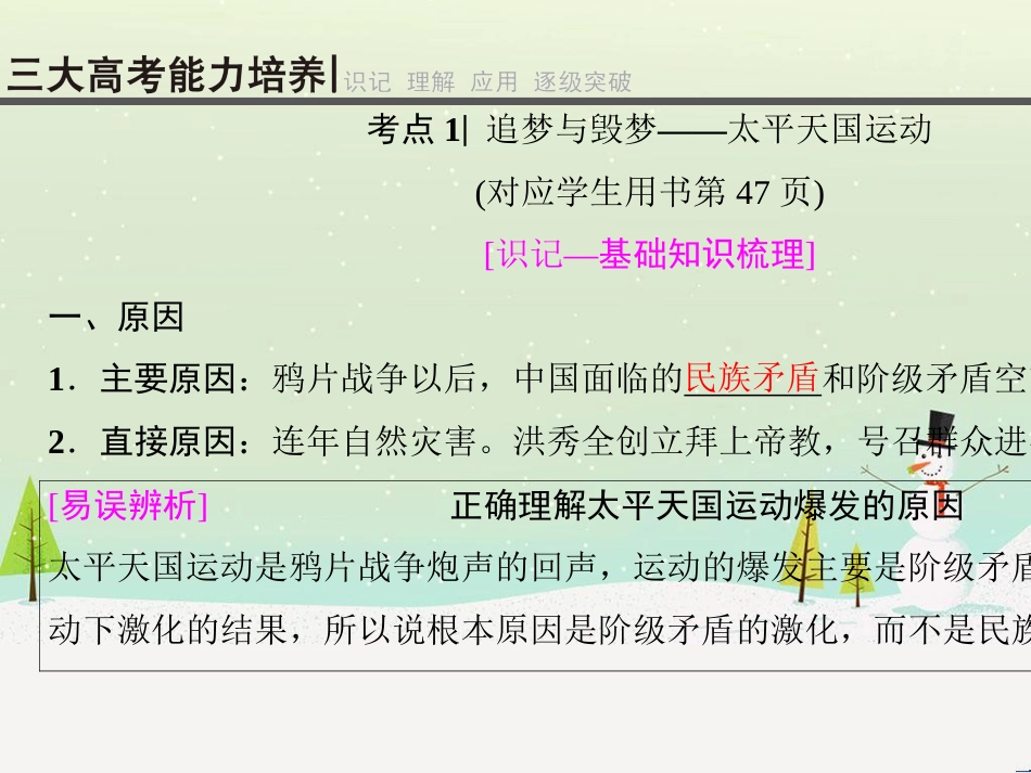 高考历史一轮总复习 高考讲座（二）经济发展历程高考第Ⅱ卷非选择题突破课件 (13)_第3页