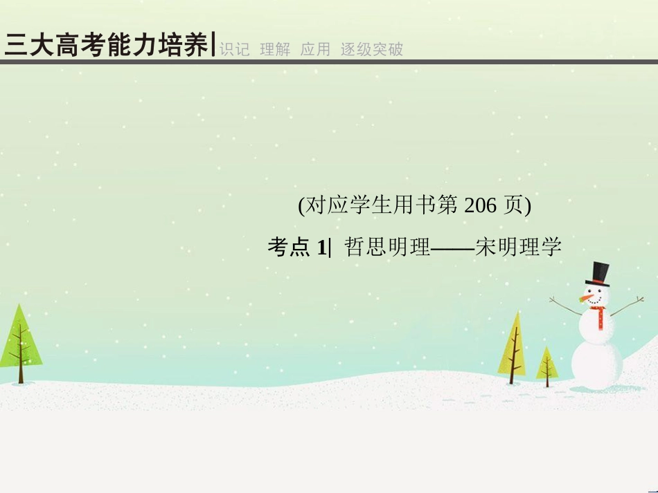 高考历史总复习 高考讲座1 政治文明历程高考第Ⅱ卷非选择题突破课件 人民版 (14)_第3页