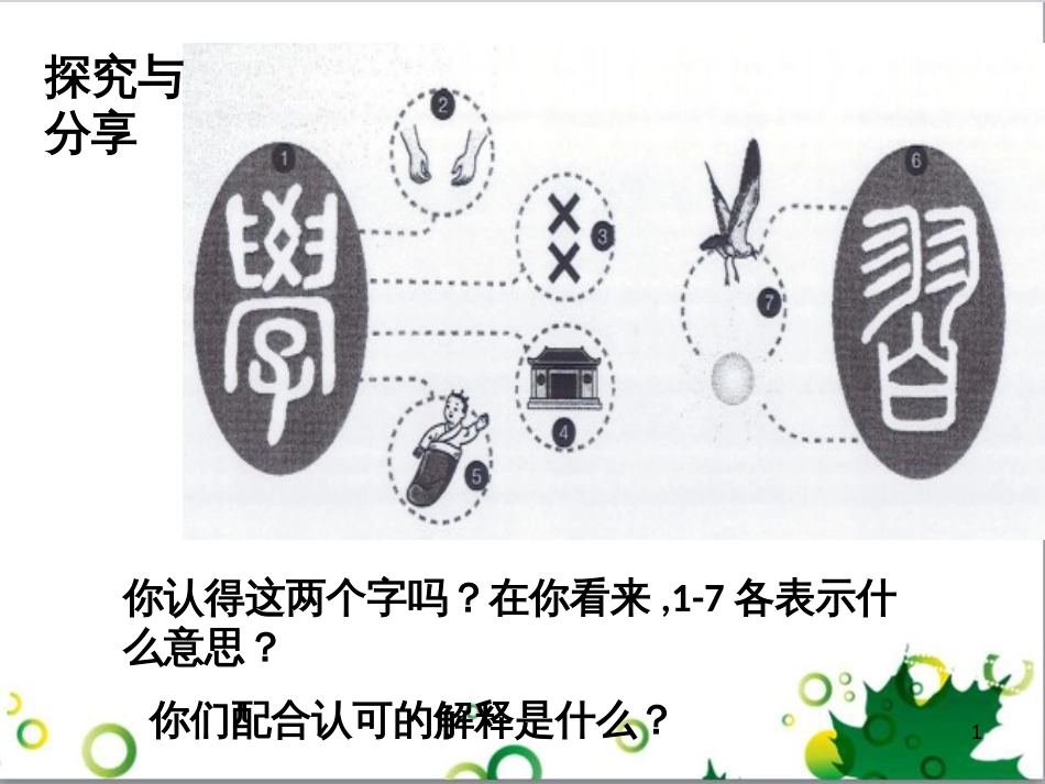 七年级英语上册 周末读写训练 WEEK TWO课件 （新版）人教新目标版 (28)_第1页