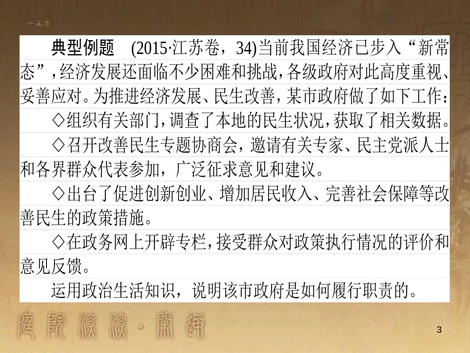 高考政治一轮复习 4.4.2 实现人生的价值课件 新人教版必修4 (161)_第3页