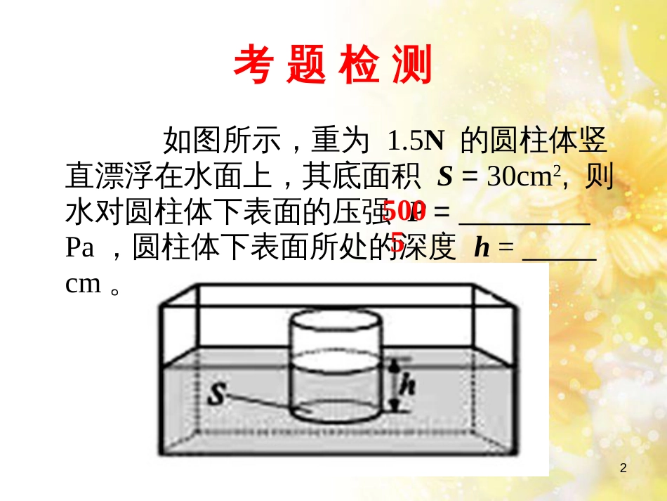 中考物理专题复习 压强课件 (1)_第2页