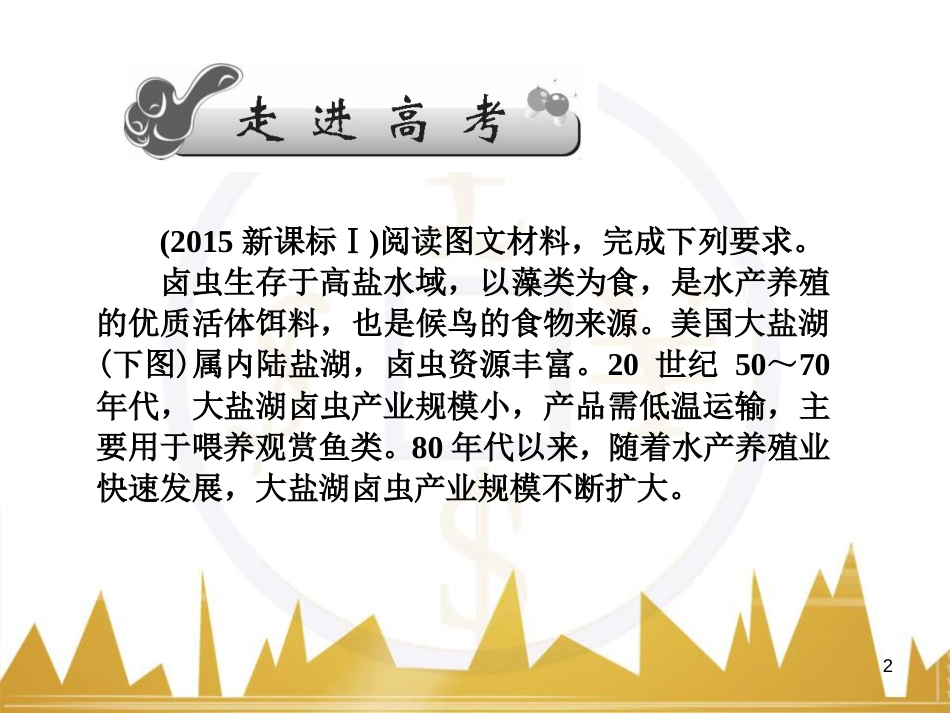 高三化学一轮总复习 有机化学基础（第4课时）高分子化合物与有机合成课件（选修5） (283)_第2页