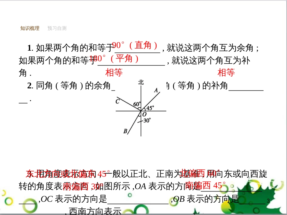 七年级英语上册 周末读写训练 WEEK TWO课件 （新版）人教新目标版 (210)_第3页