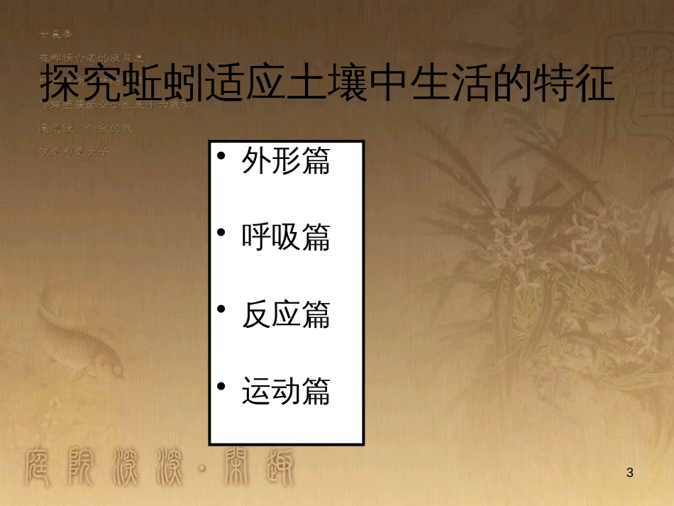 七年级生物下册 第五单元 第13章 土壤的生物 第1节 土壤里的小动物 蚯蚓课件 （新版）苏科版_第3页