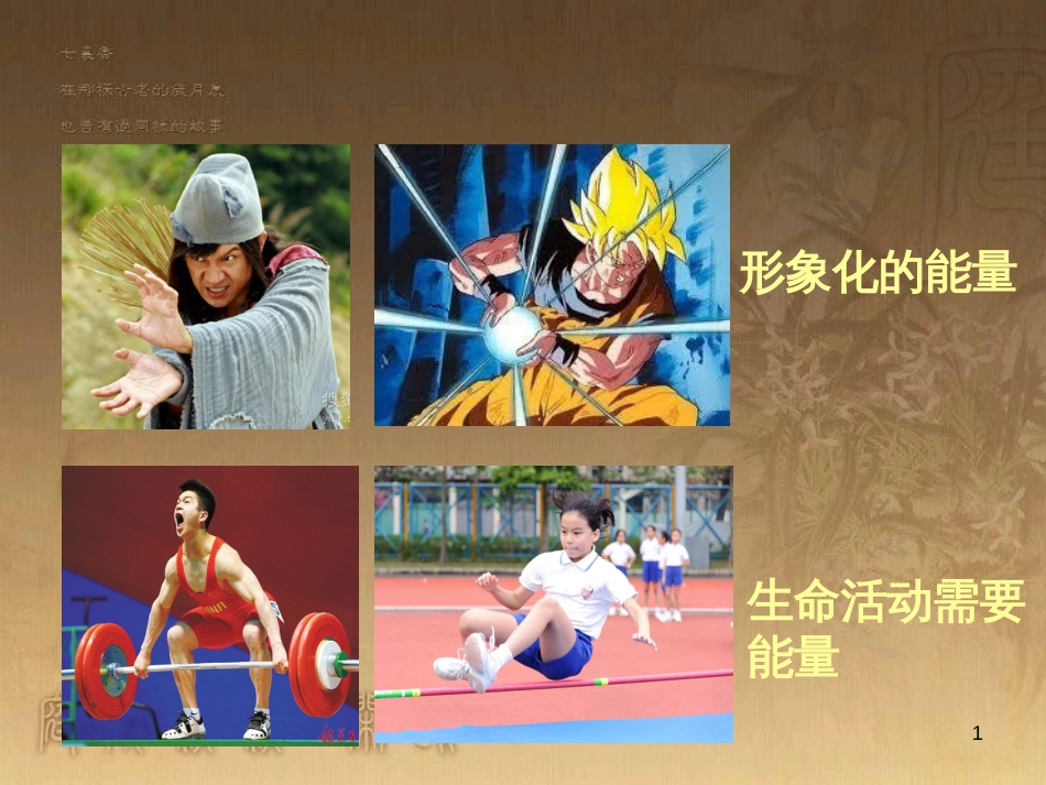 七年级生物上册 第三单元 第7章 能量的释放与呼吸复习课件 （新版）苏科版_第1页