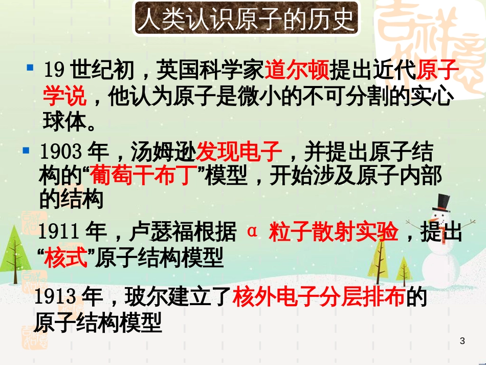 高考化学总复习 专题 原子结构与元素周期律课件_第3页